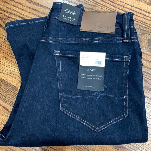 34 Heritage Charisma Dark Siena Jeans 